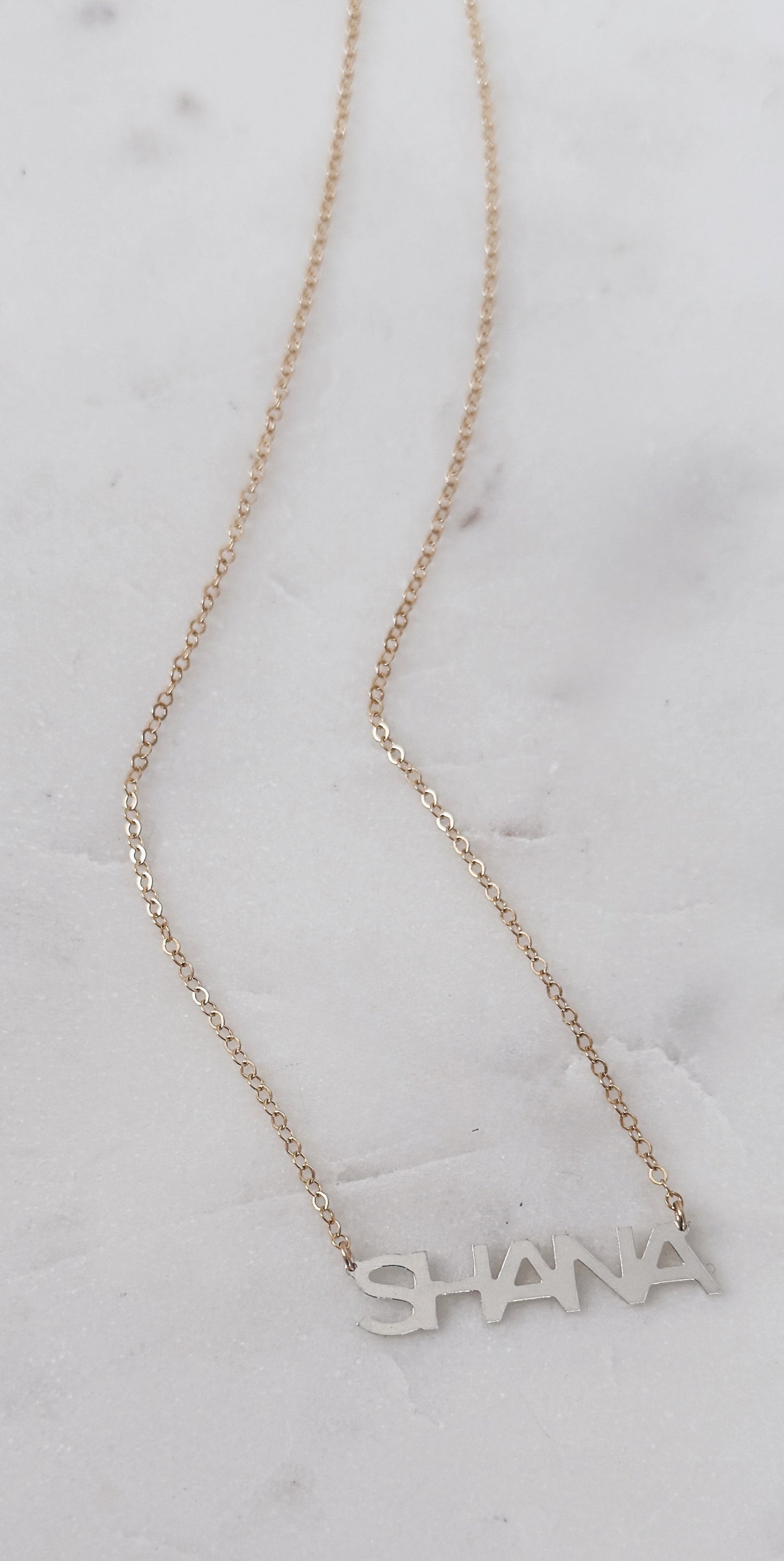 Personalized Nameplate Pendant Necklace