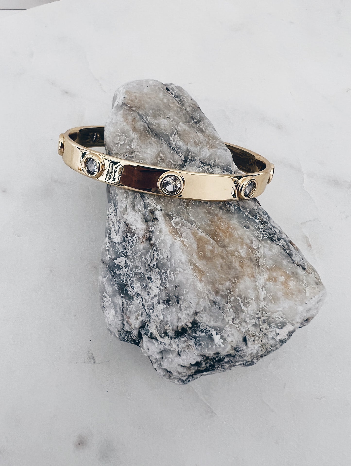 Gold Grecian Cuff Bracelet