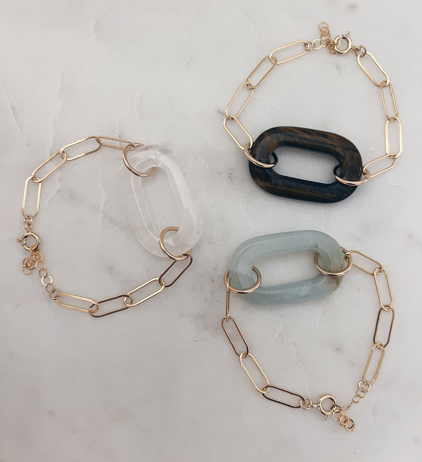Oval Gemstone Pendant Necklace + More Options