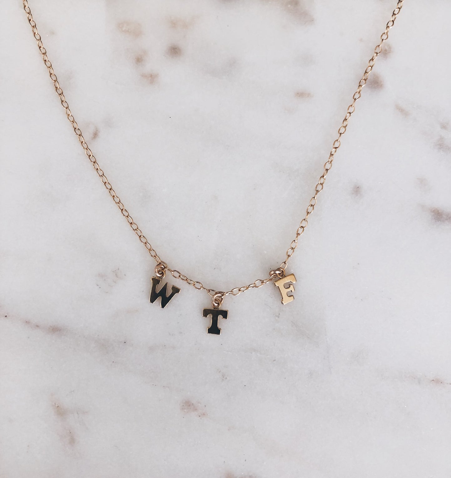 Spell It Out Necklace