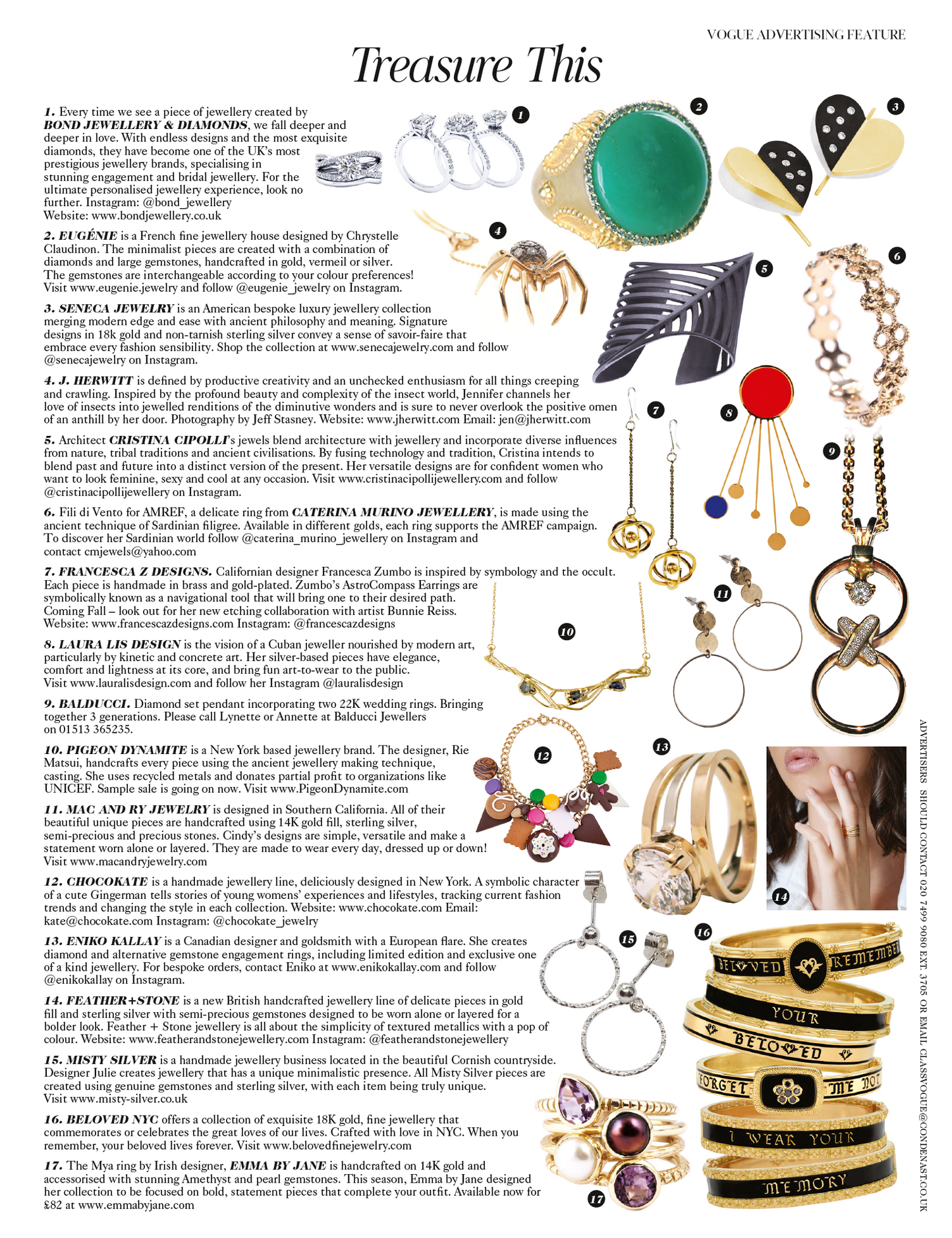 Duo Hammered Hoops...Featured in Vogue
