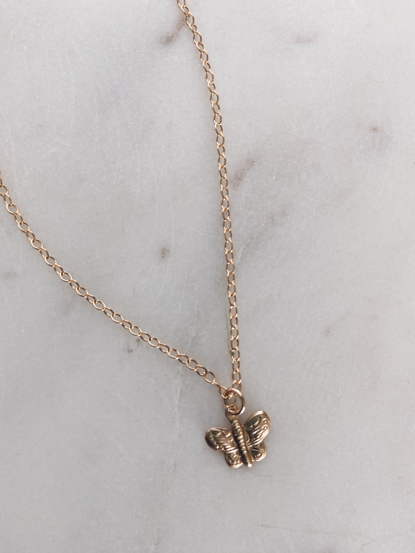 Petite Butterfly Necklace