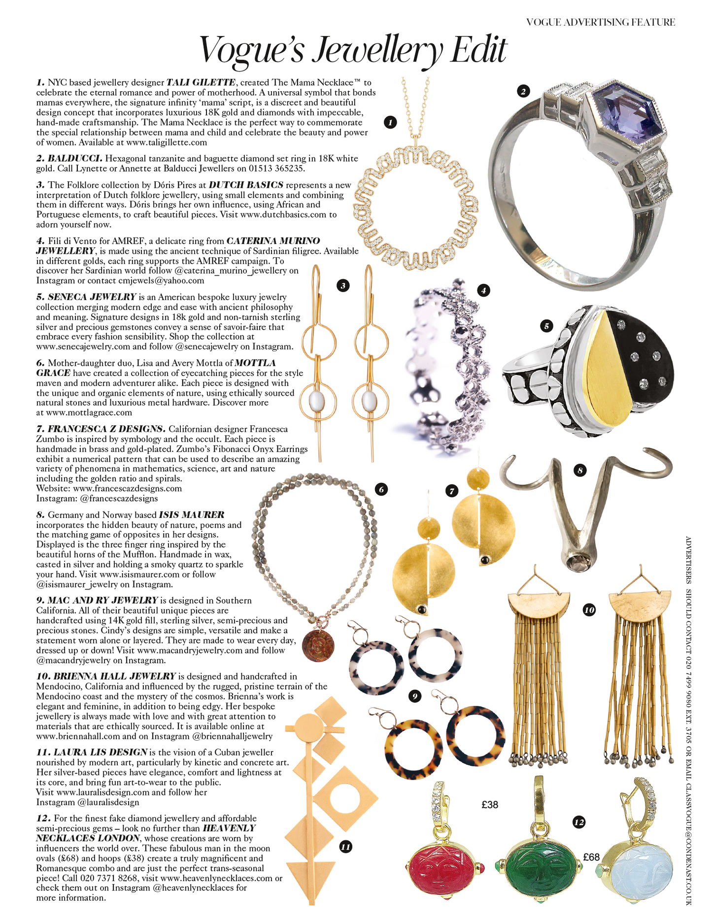 14k Gold Filled Tortoise Hoops...Featured in Vogue