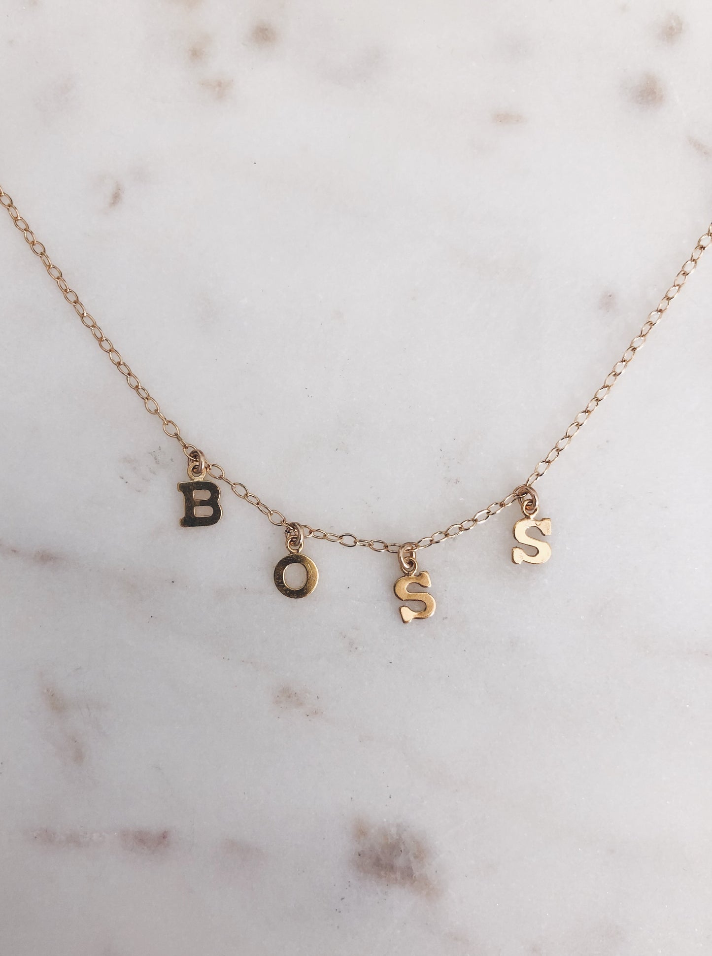 Spell It Out Necklace