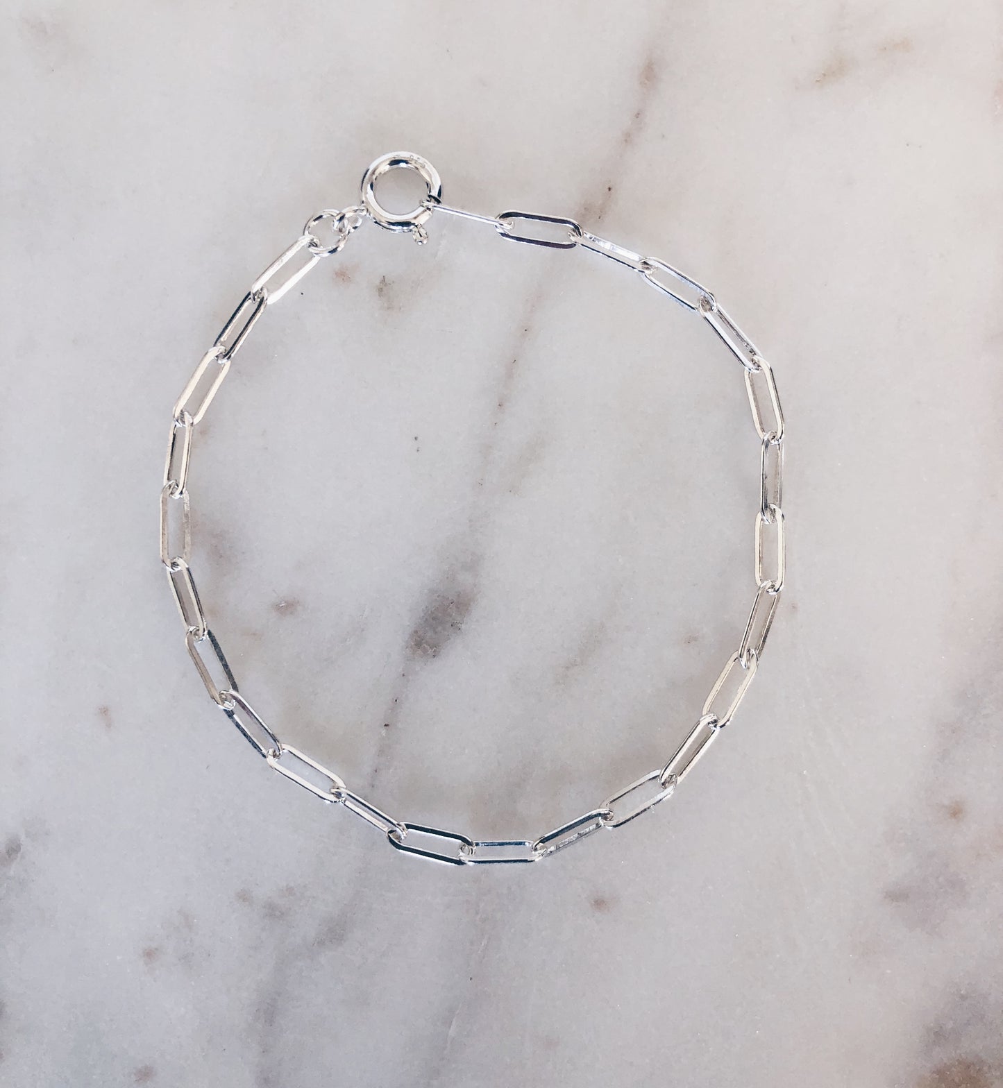 14k Gold Filled Long Link Chain Bracelet + More Options