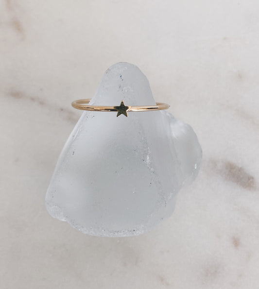 14k Gold Filled Star Ring