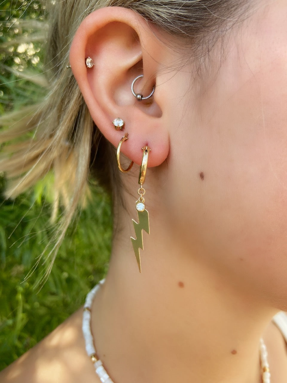 14k Gold Filled Mini Huggie Hoops