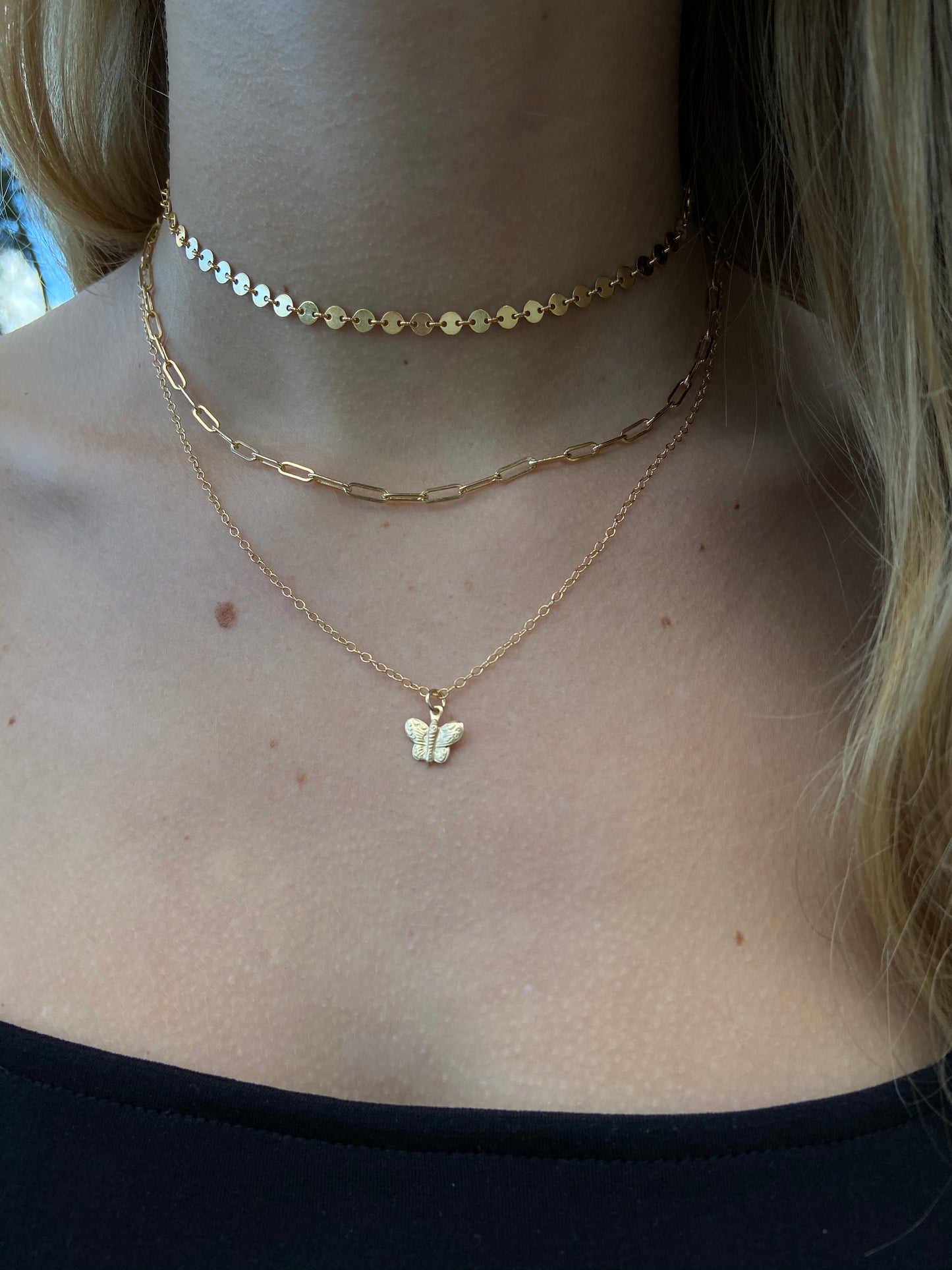 Petite Butterfly Necklace