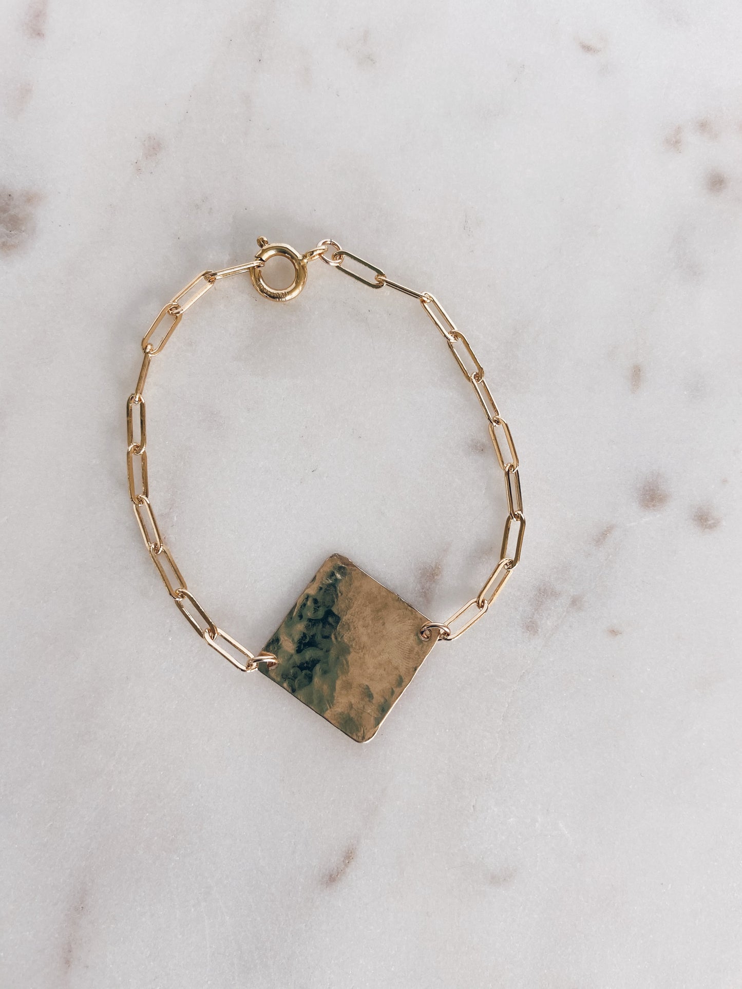 Rhombus Link Bracelet