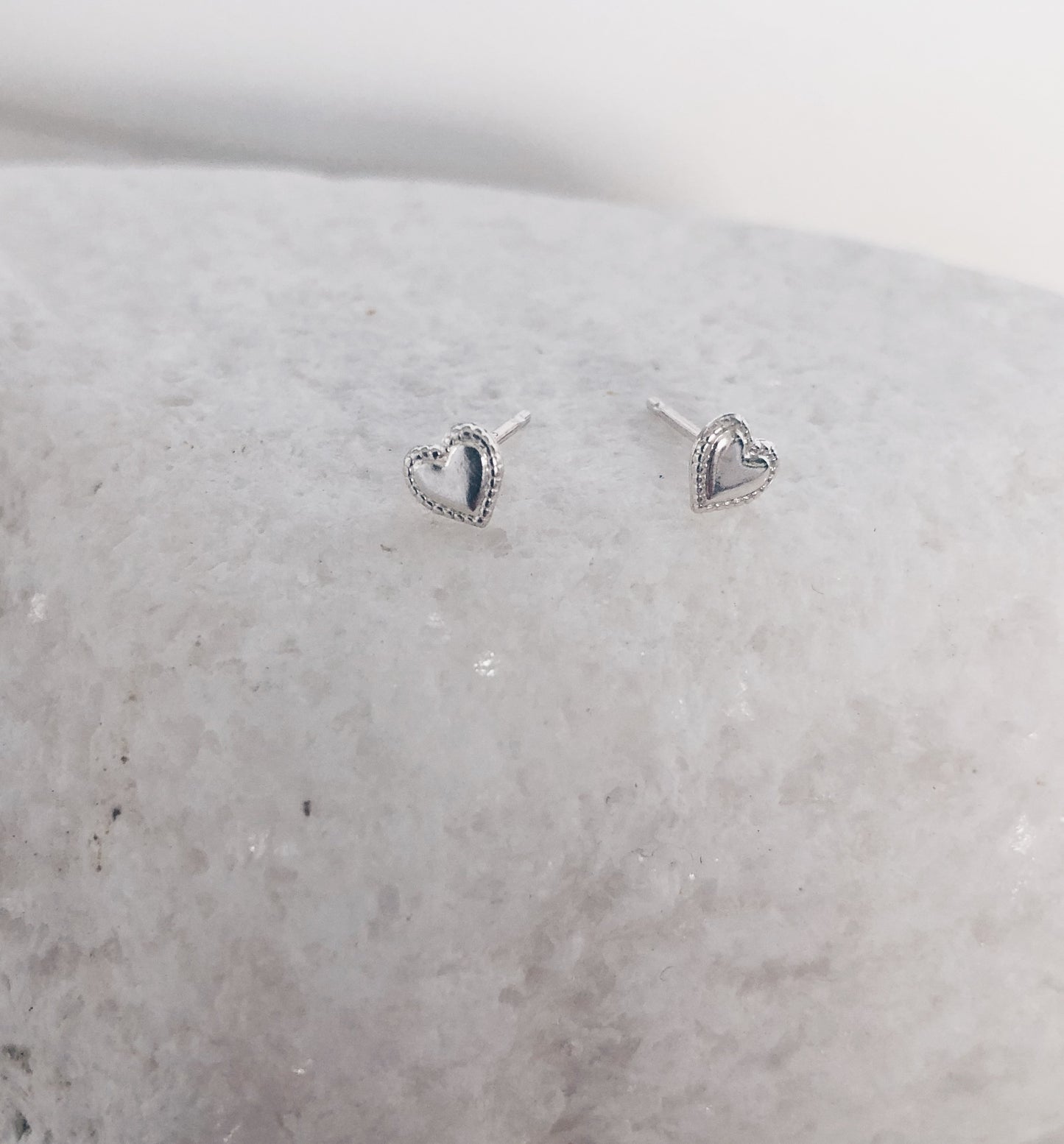 14k Gold Filled Mini Heart Studs