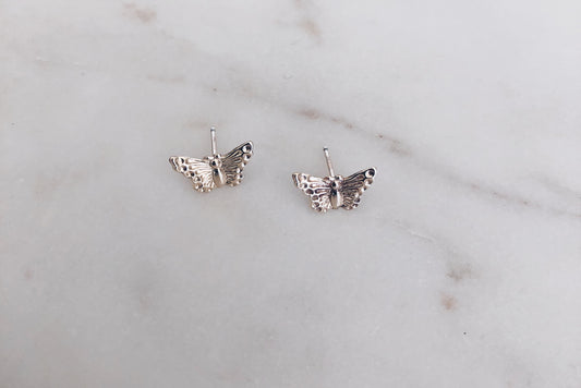 Mini Butterfly Stud Earrings