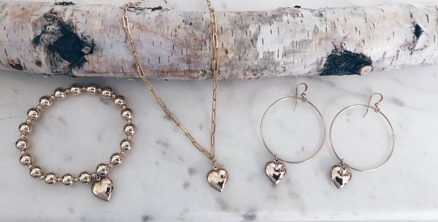 Heartbreaker Hoop Earrings