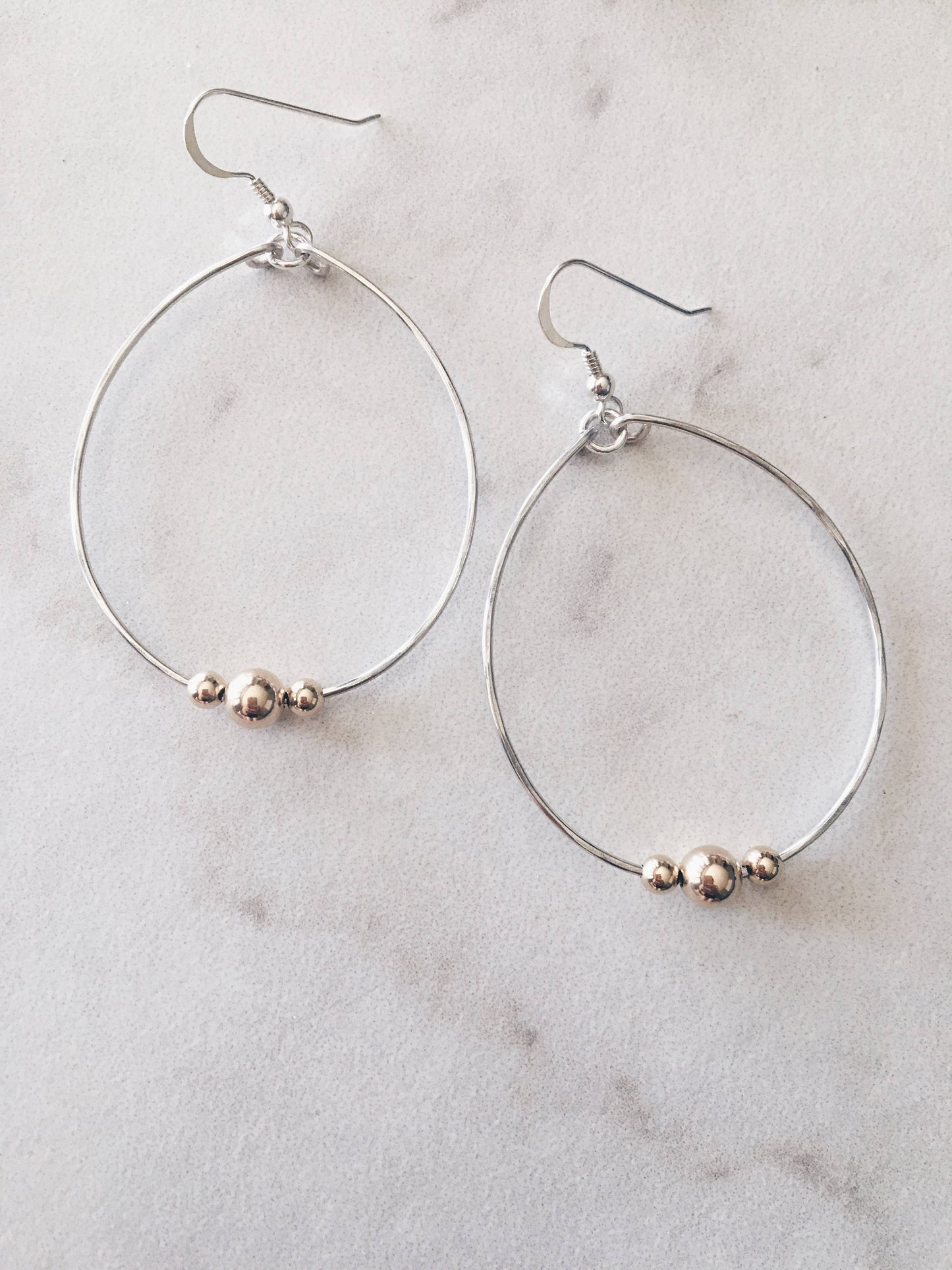 Two Tone Hoops