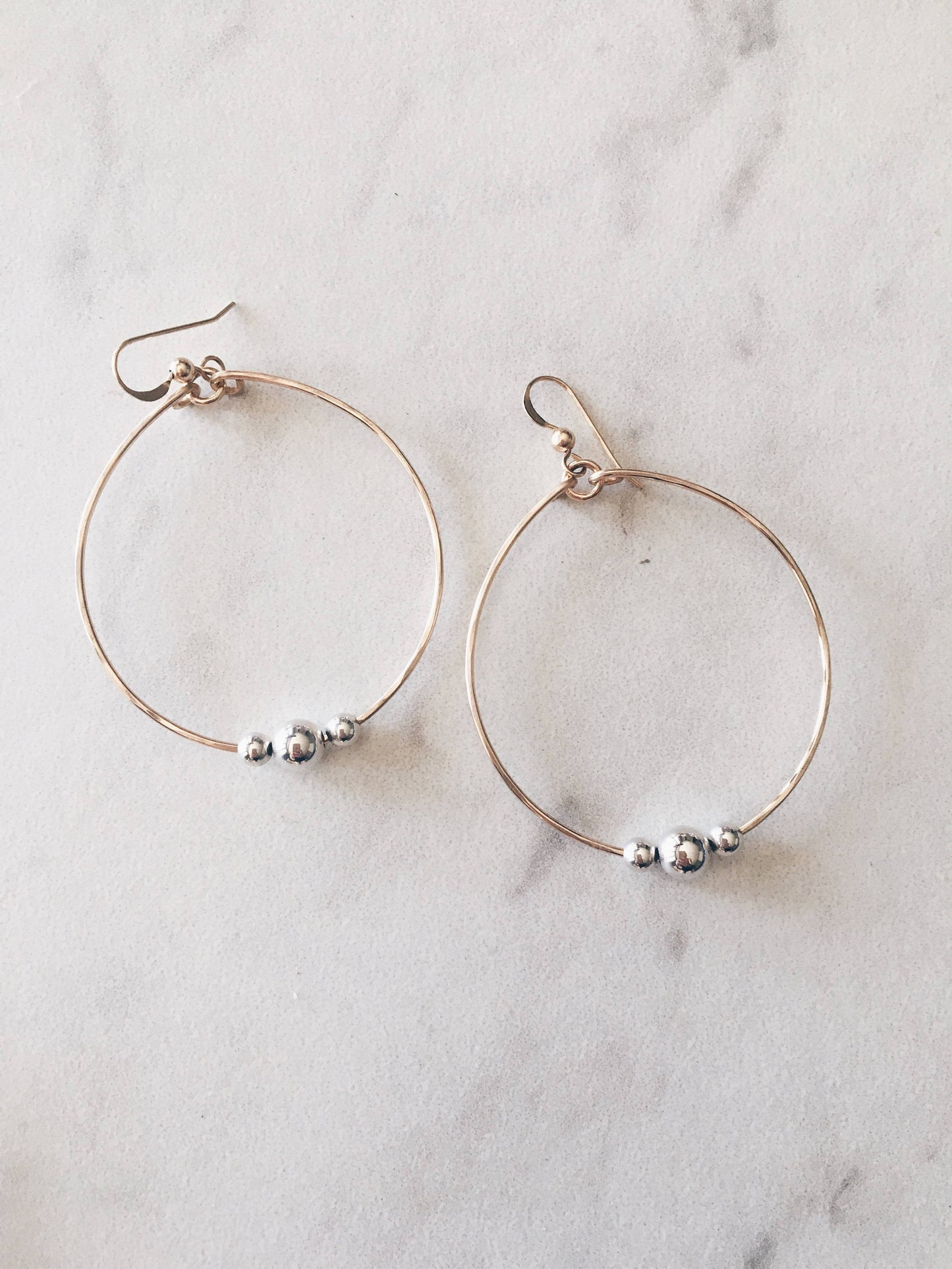 Two Tone Hoops