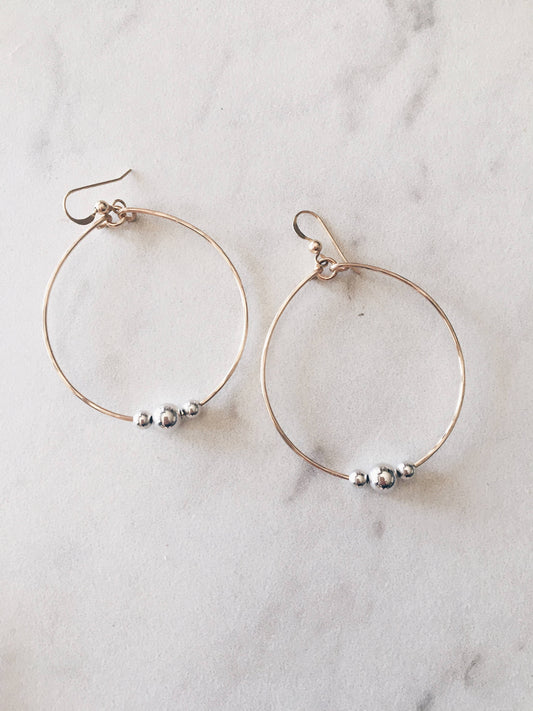 Two Tone Hoops