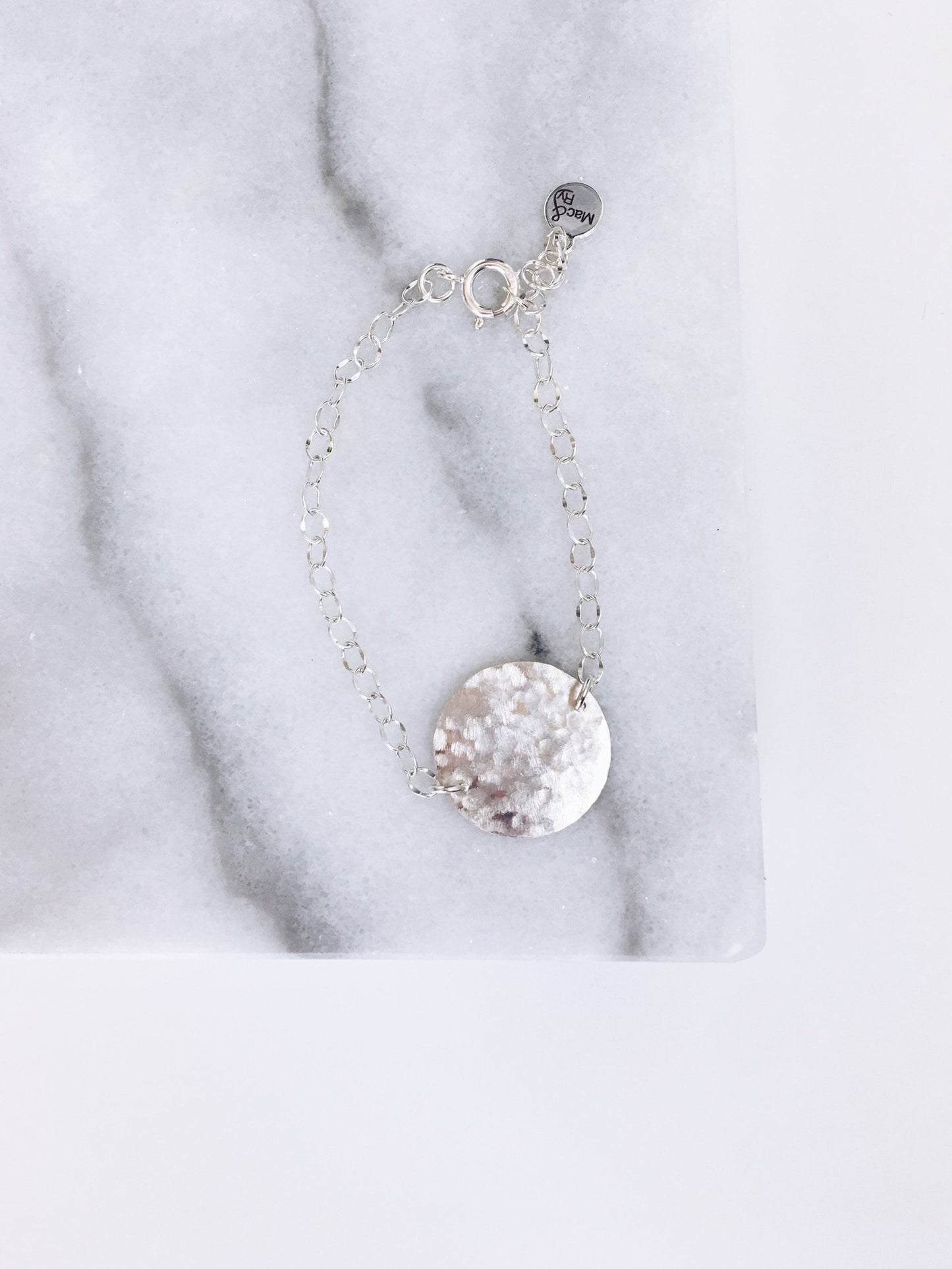 Hammered Coin Bracelet