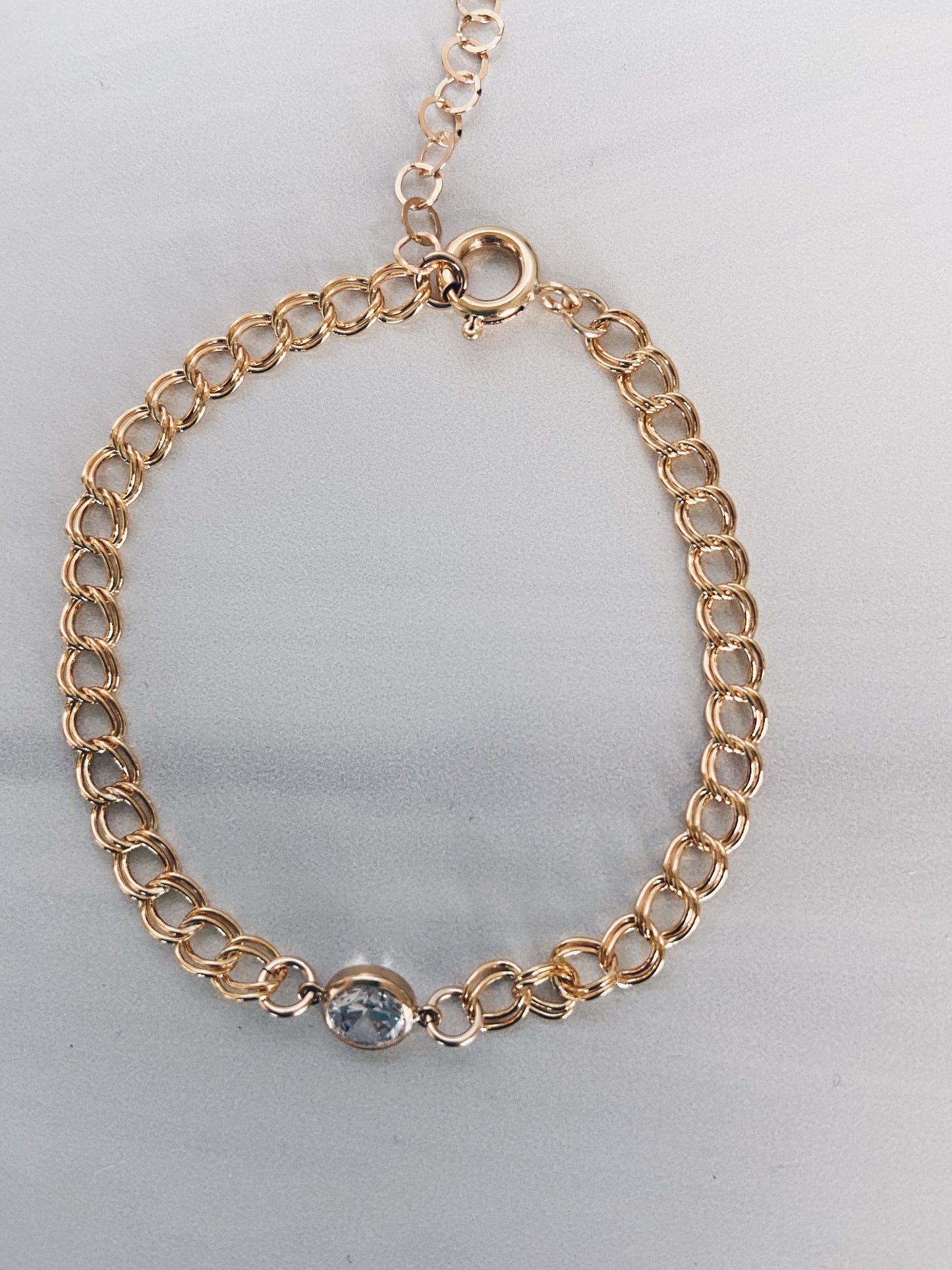 CZ Chain Bracelet