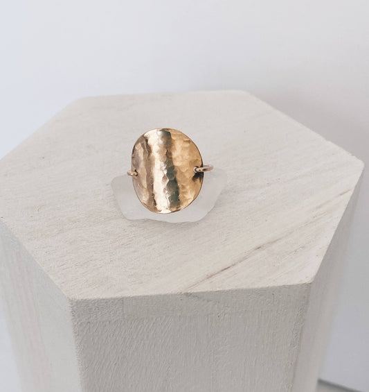 14k Gold Filled Orb Ring