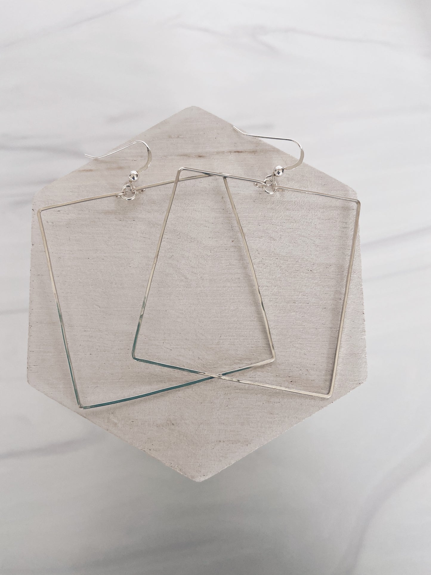 Simple Square Hoops