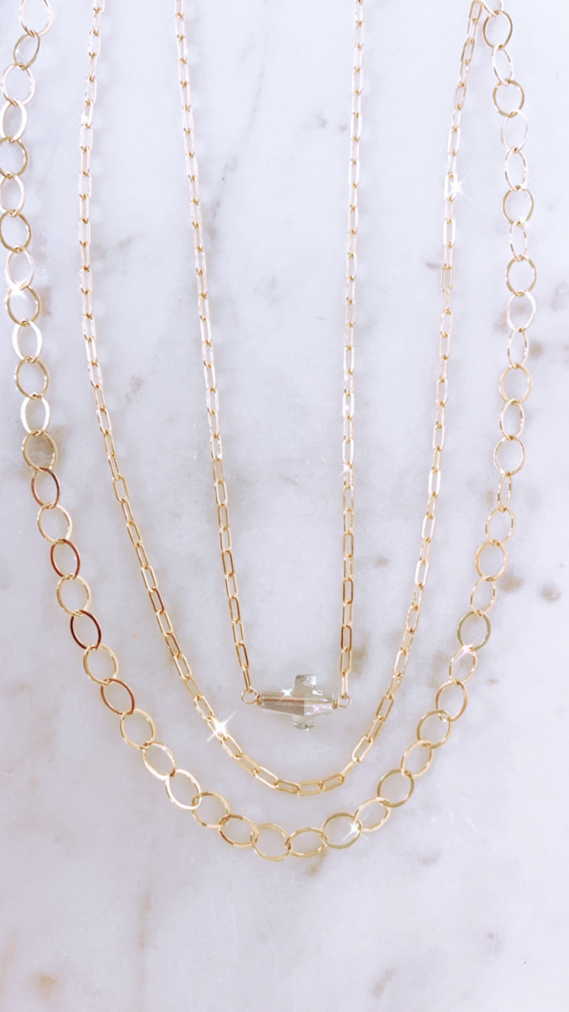 Swarovski Crystal Cross Necklace