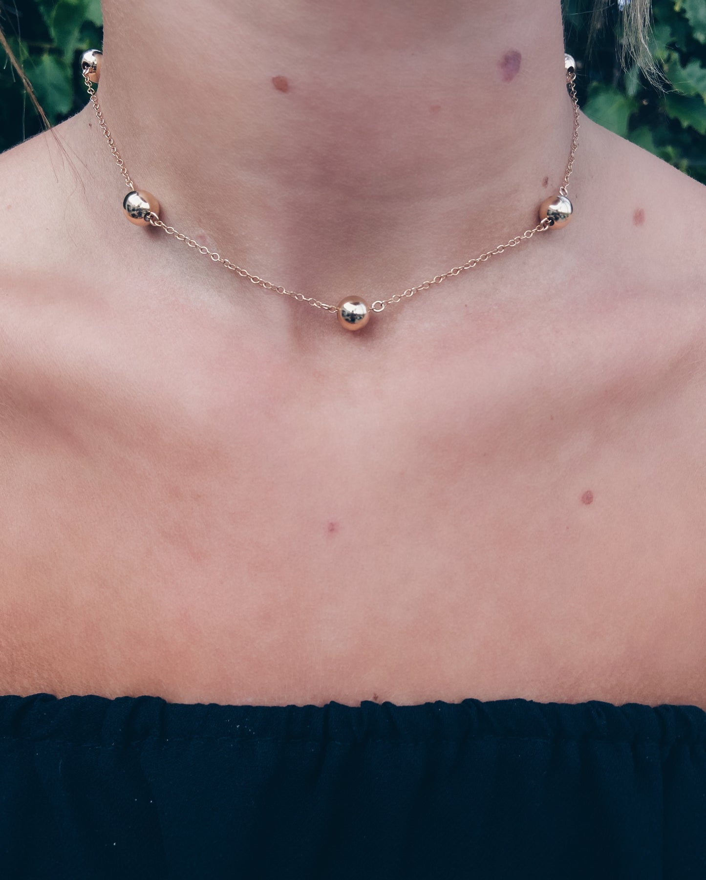 Globe Chain Necklace