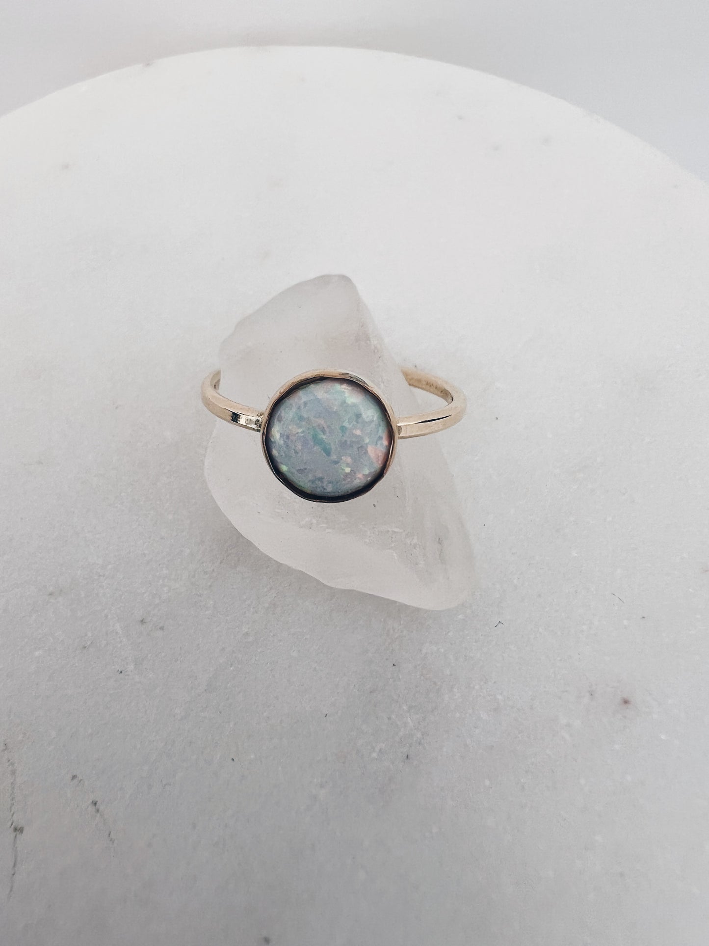14k Gold Filled Opal Ring + More Colors