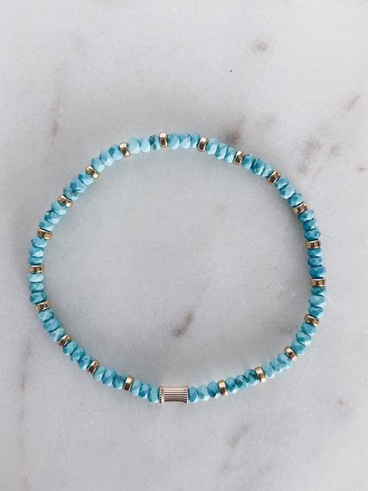 Groovy Turquoise Bracelet