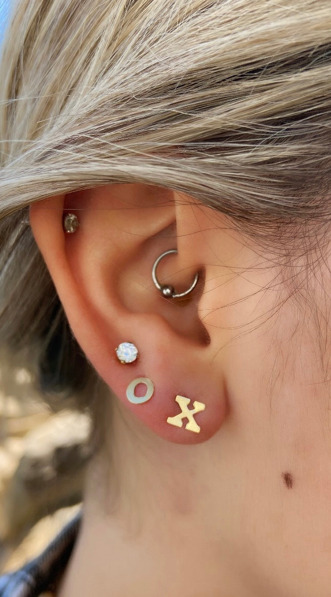 XO Stud Earrings