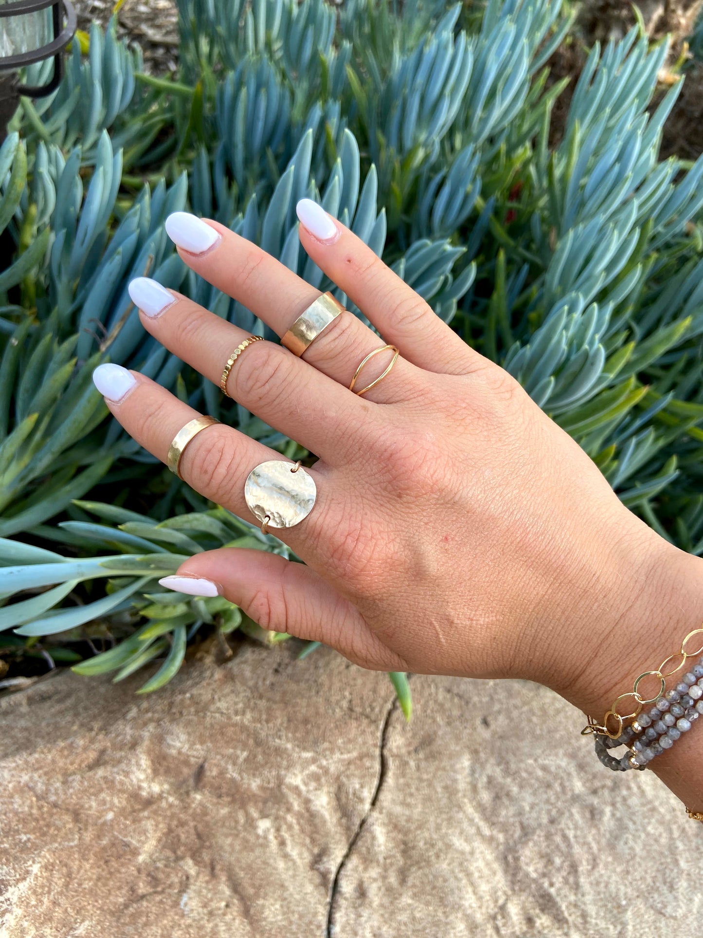 14k Gold Filled Wave Ring