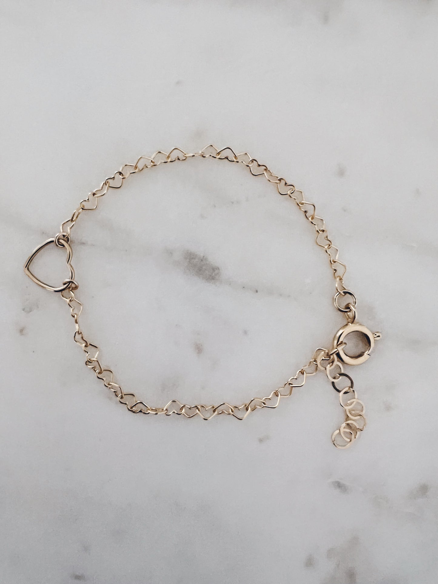 Dainty Heart Anklet