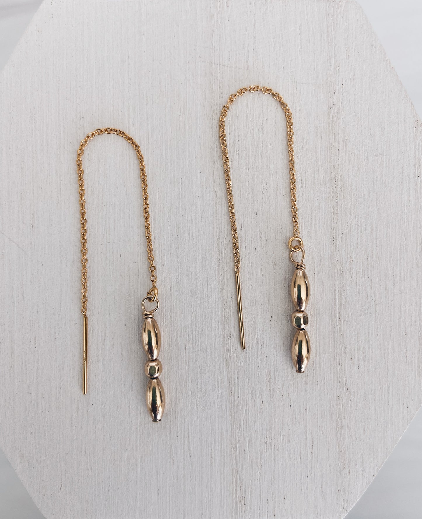 14k Gold Filled Barrel Threaders