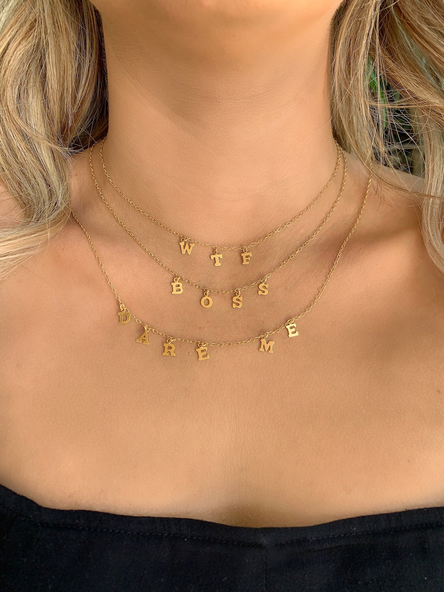 Spell It Out Necklace