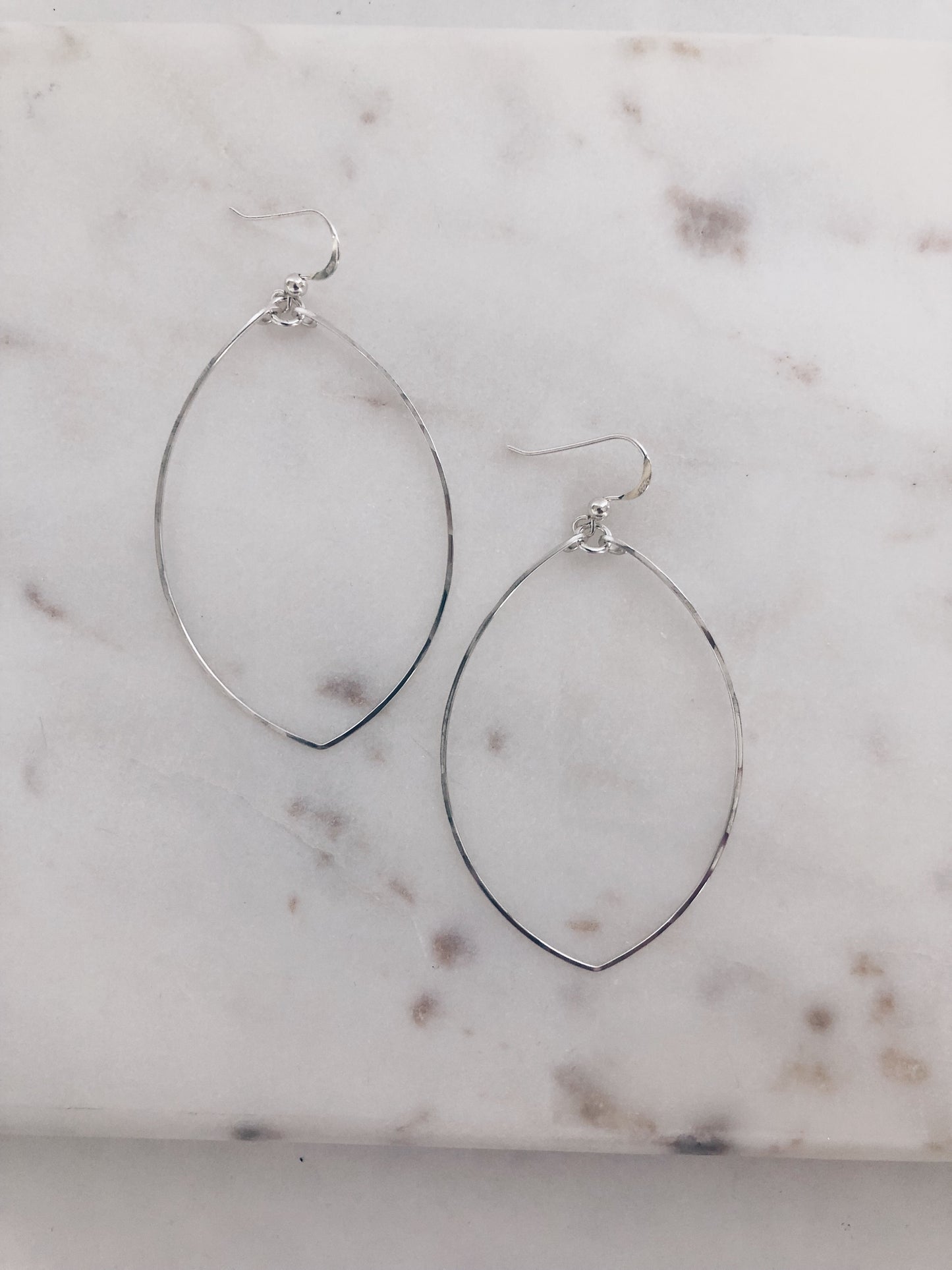 Simple Sterling Silver Hoops