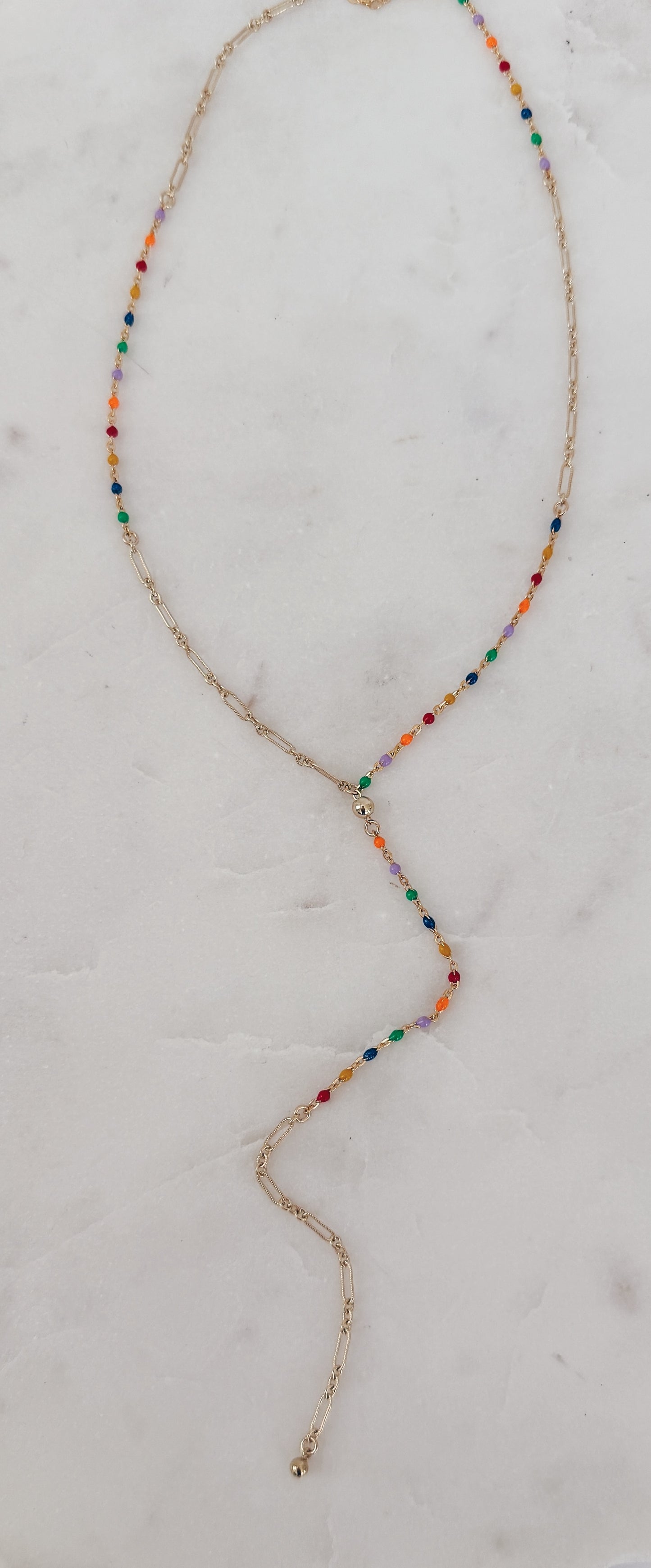 Color Crush Y Necklace