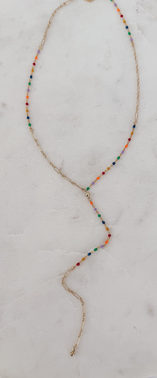 Color Crush Y Necklace