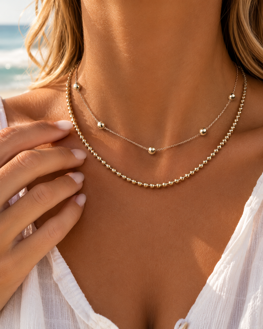 Globe Chain Necklace