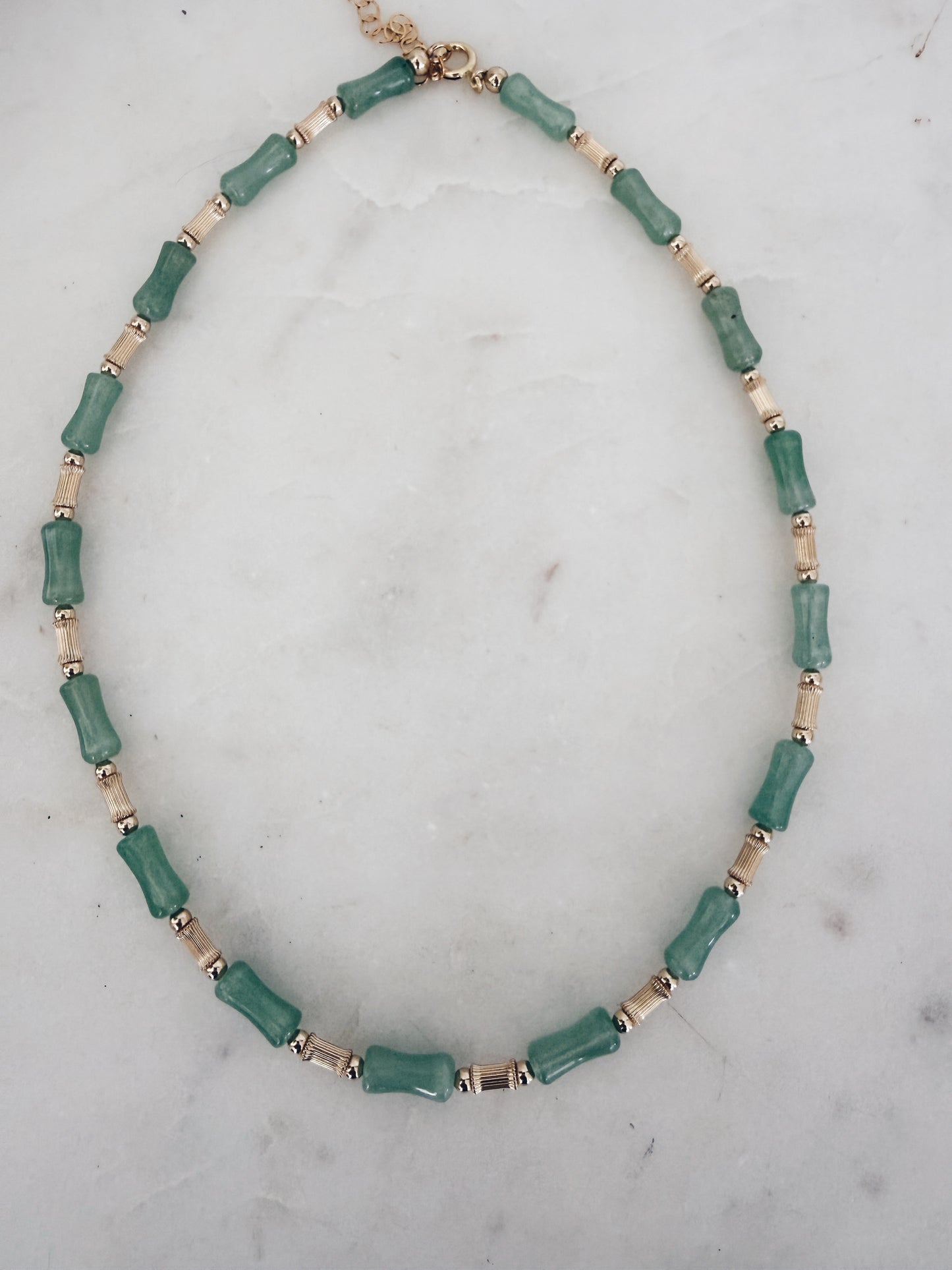 Bamboo Gemstone Necklace + More Options