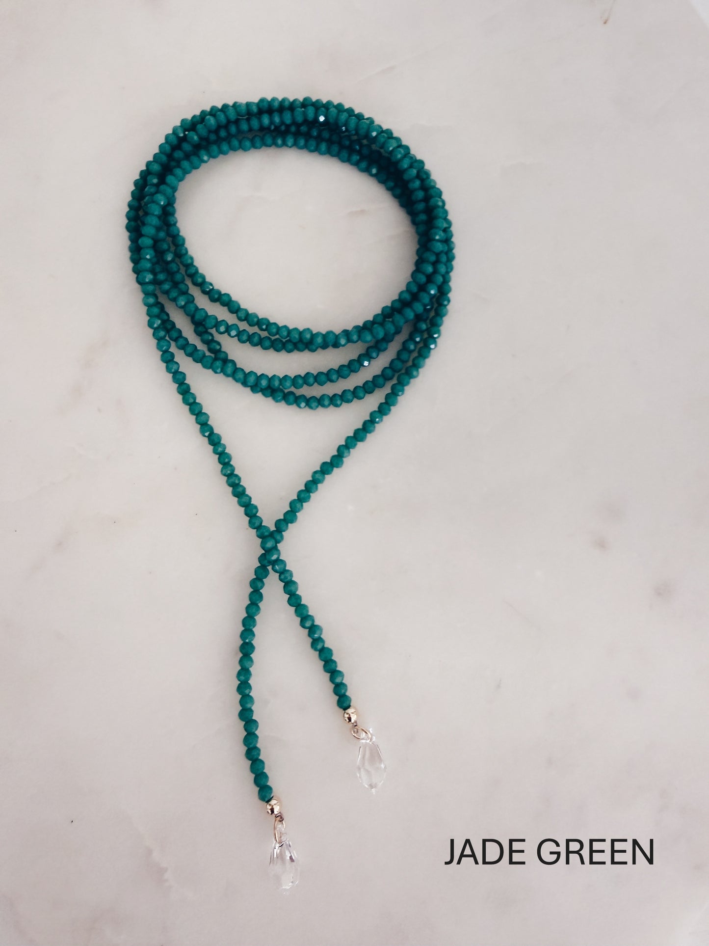Crystal Luxe Wrap Necklace...Style It Multiple Ways + More Colors