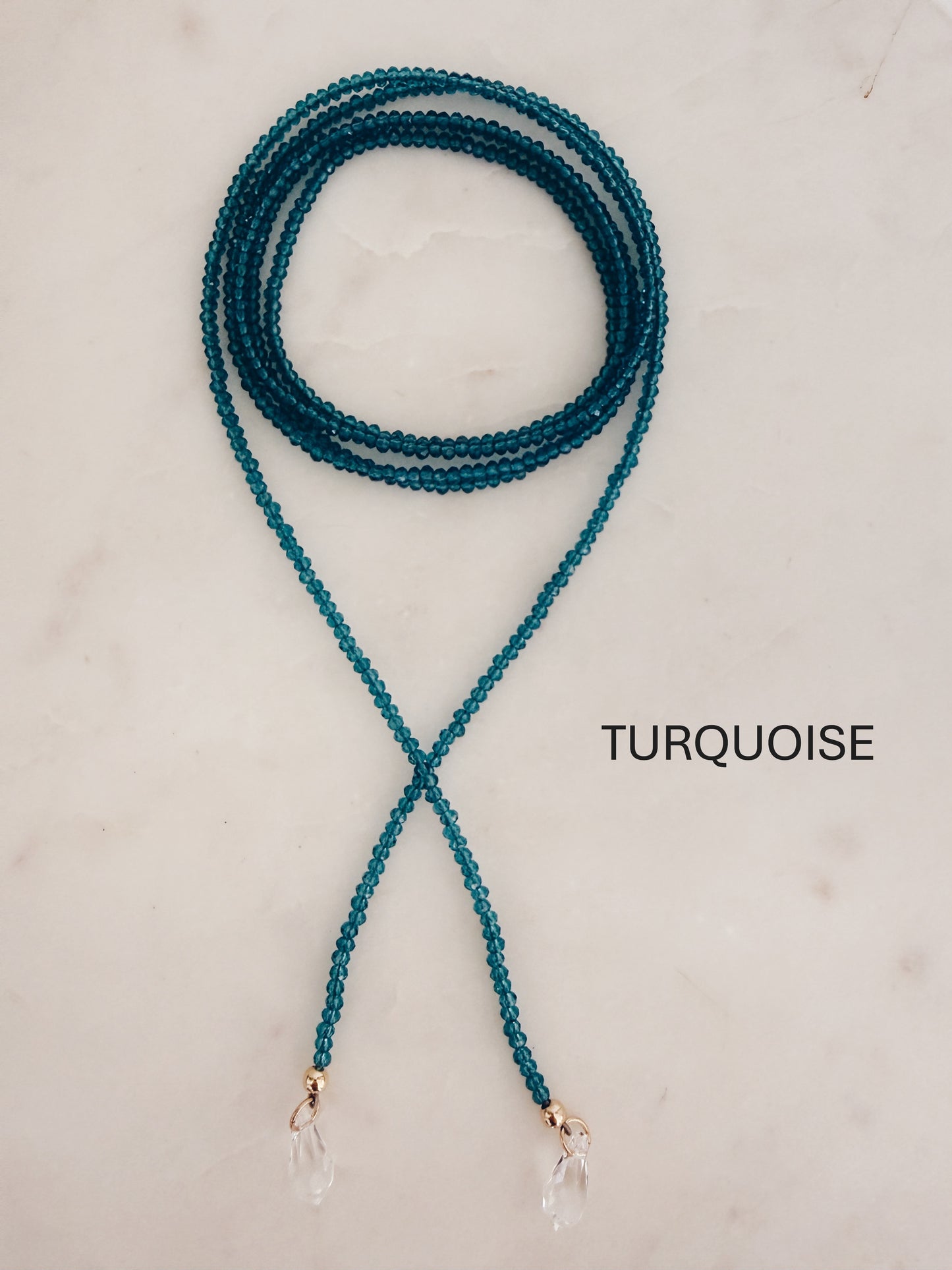 Crystal Luxe Wrap Necklace...Style It Multiple Ways + More Colors