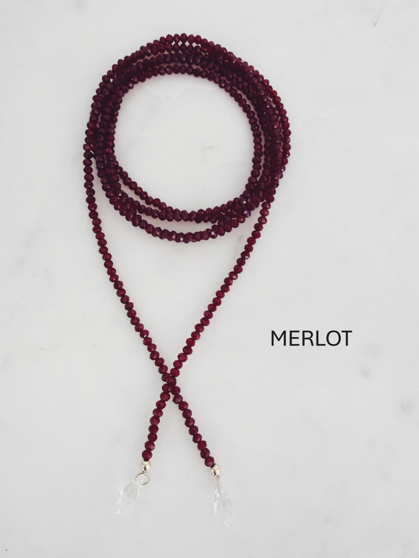 Crystal Luxe Wrap Necklace...Style It Multiple Ways + More Colors