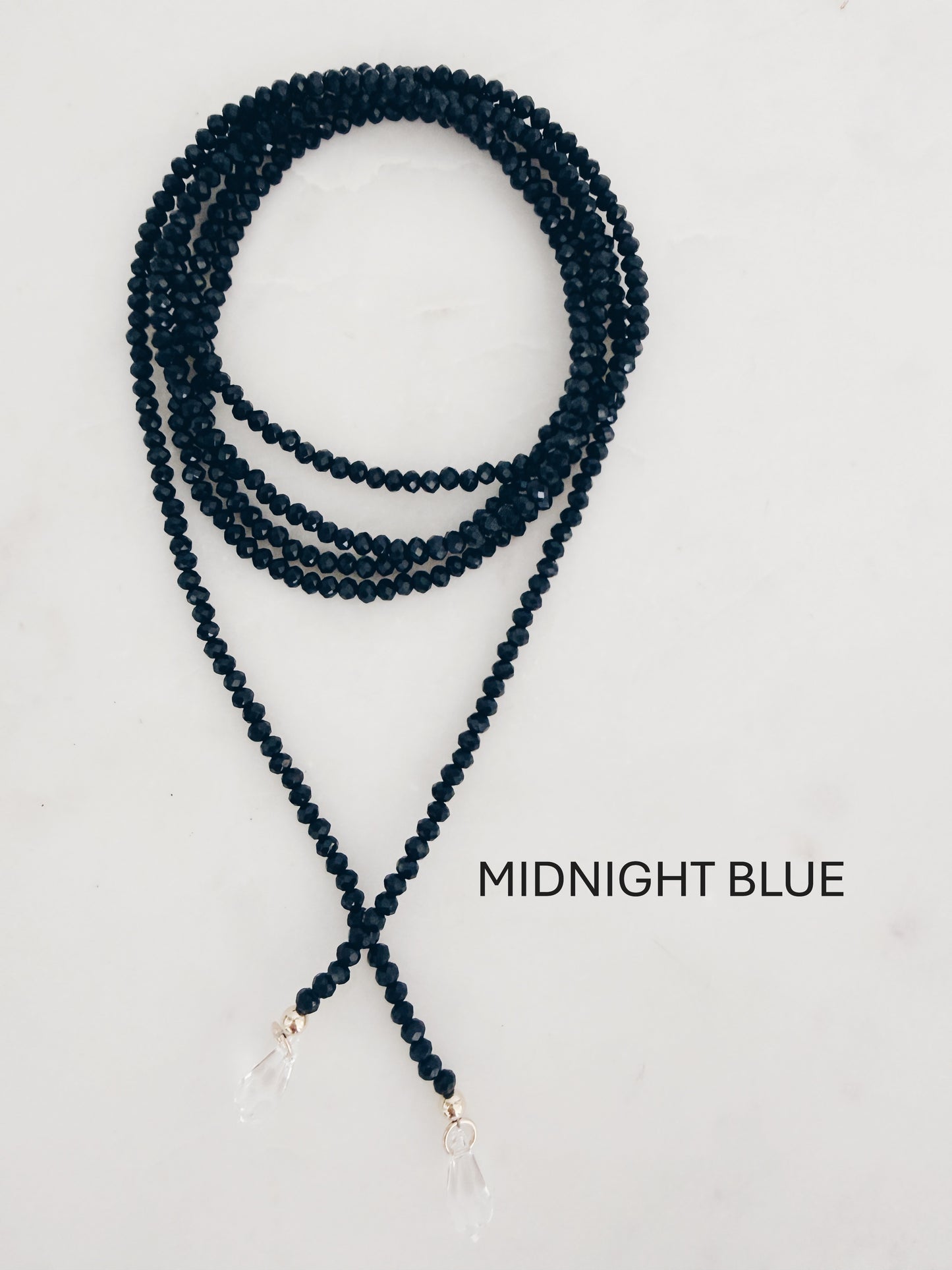 Crystal Luxe Wrap Necklace...Style It Multiple Ways + More Colors