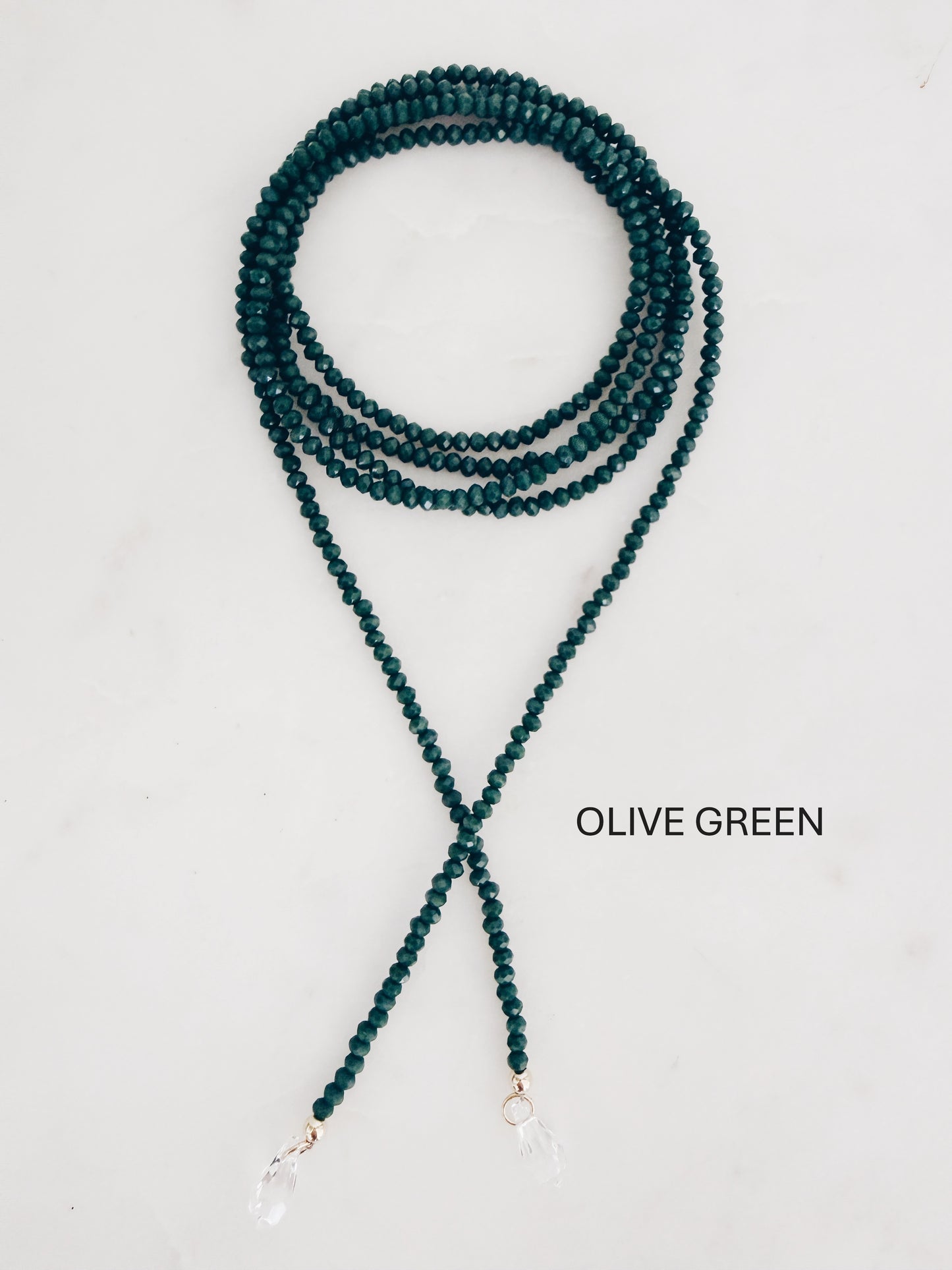 Crystal Luxe Wrap Necklace...Style It Multiple Ways + More Colors
