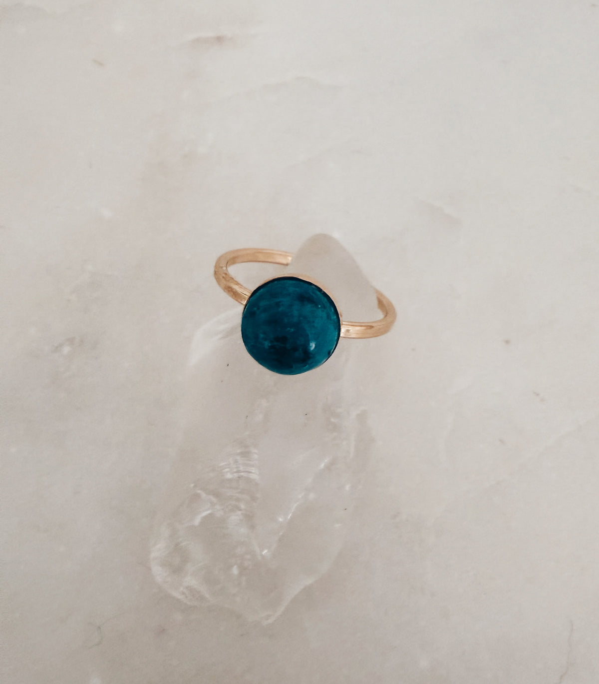 14k Gold Filled Gemstone Cabochon Ring + More Options