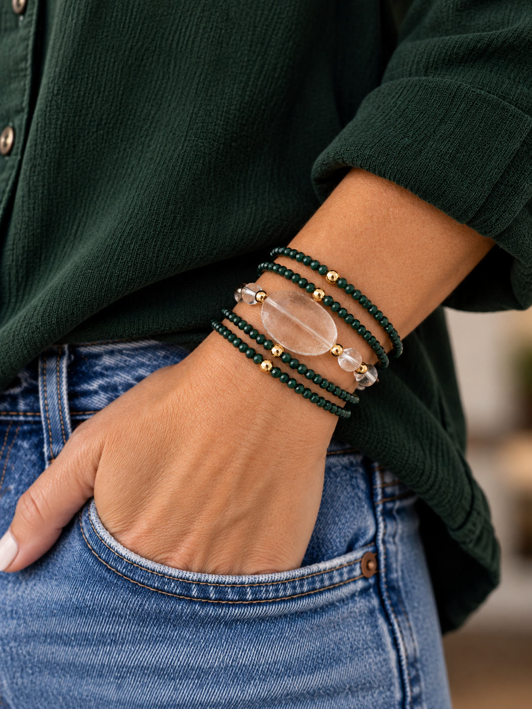 Crystal Luxe Bracelet + More Colors