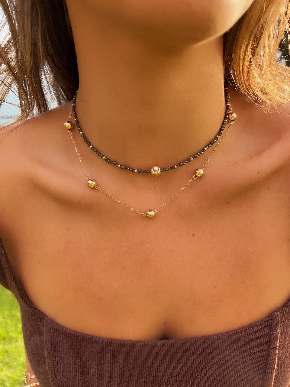 Globe Chain Necklace