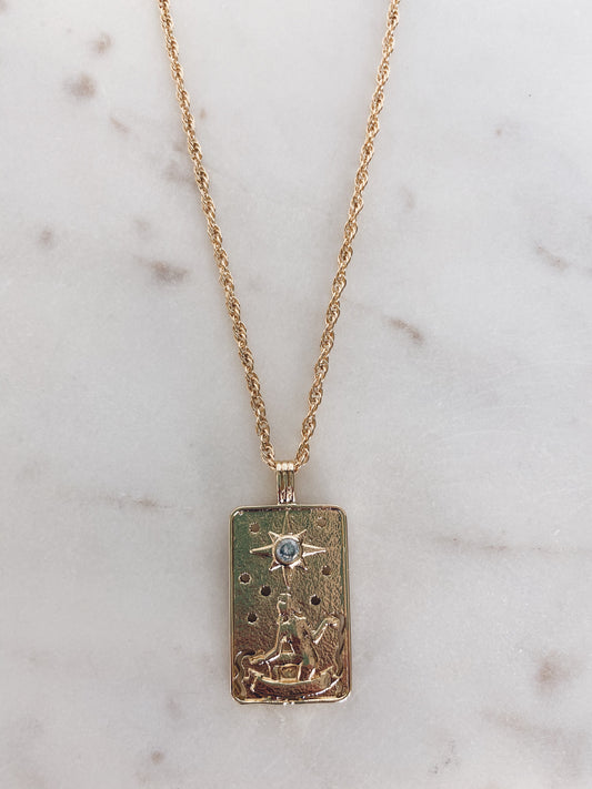 The Star Tarot Pendant Necklace