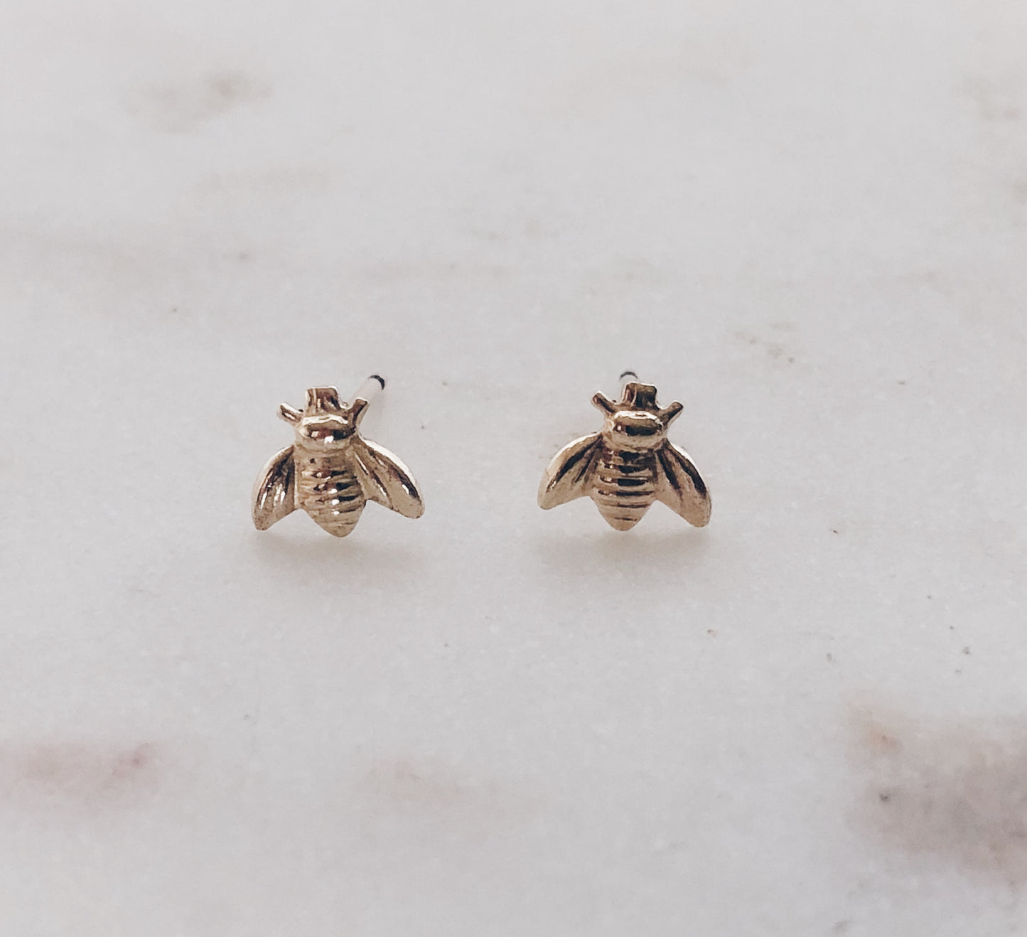 Gold Filled Mini Bee Studs