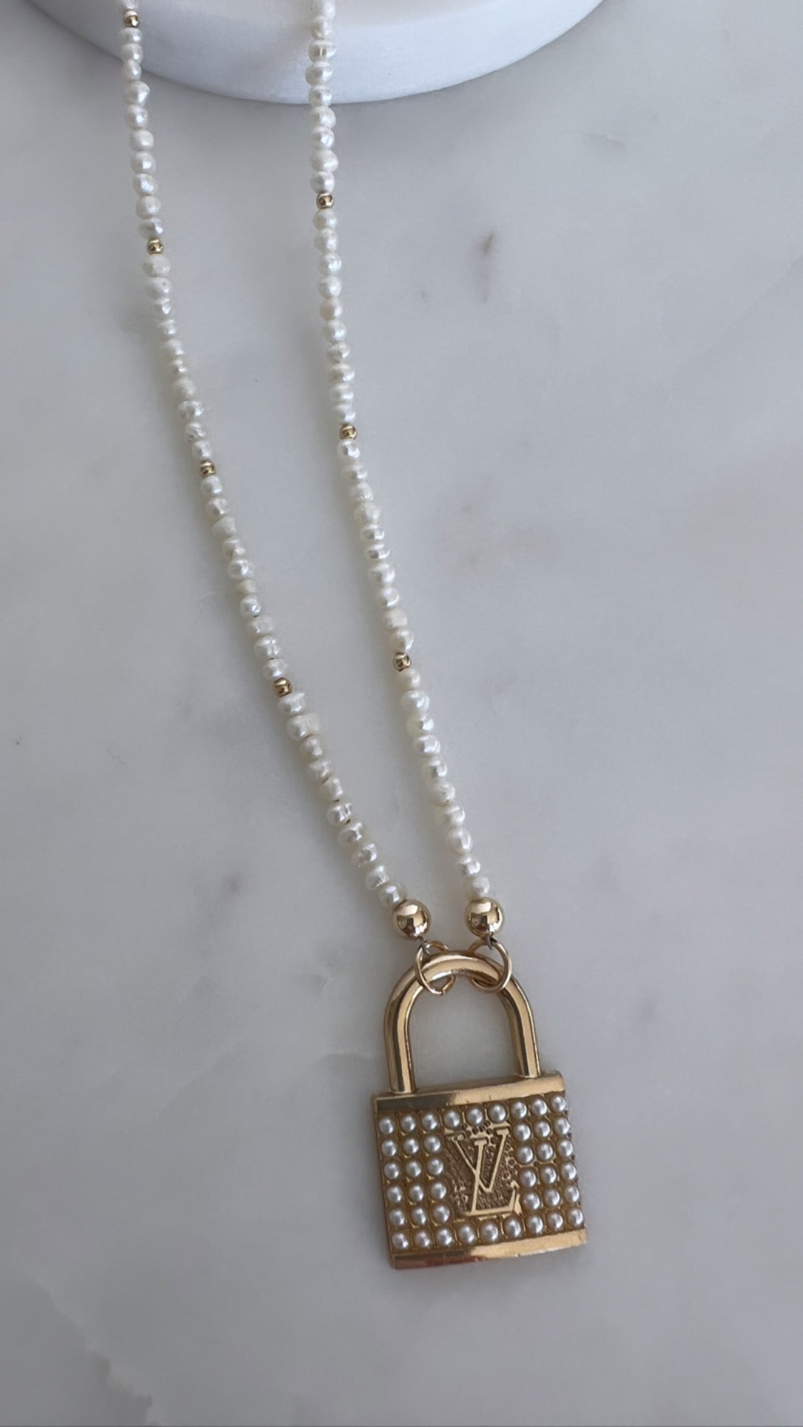 Repurposed Vintage Designer Necklace