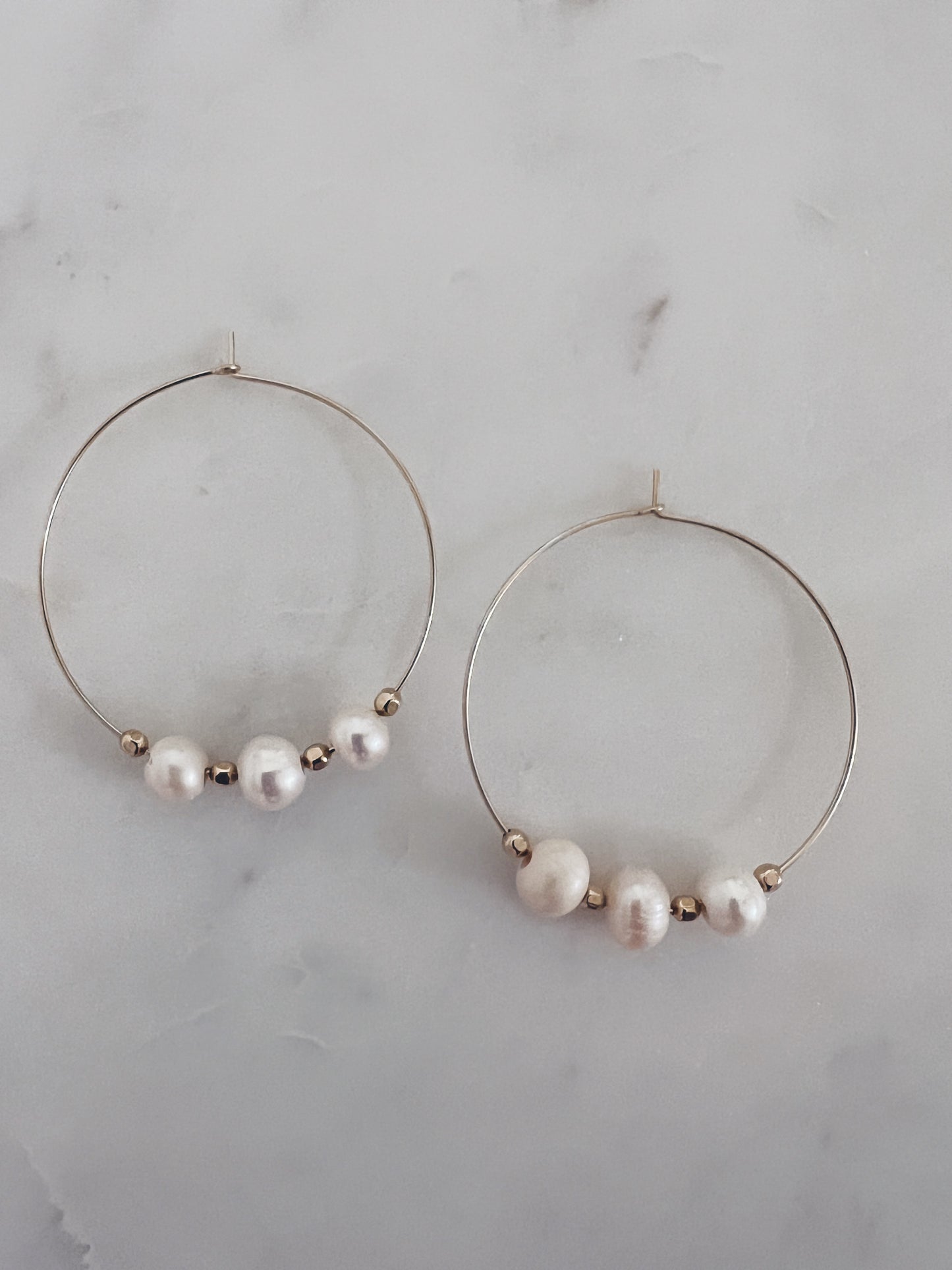 Tahiti Pearl Hoops + More Options