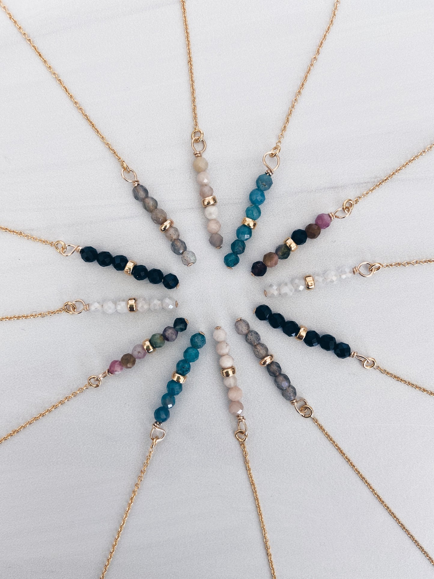 Semiprecious Gemstone Threaders + More Colors